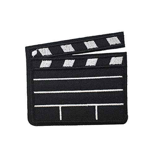 Omnisphere Colossus IV Released - RETURN OF THE COLOSSUS 4 Cute-Patch Movie Film Production 'Clapperboard Logo - Embroidered Iron ON/SEW ON Patch