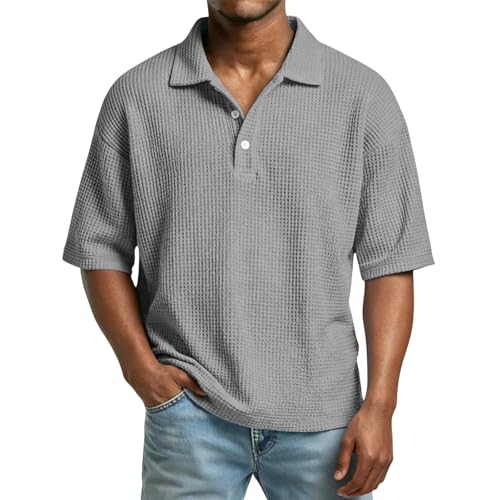 Tshirt Homme, Maillot de Foot Golf Sport Running Marque Polo Slim Fit Travail Ete Football Manches Epais Vintage Fit T Shirt Personnalisé Homme 4XL