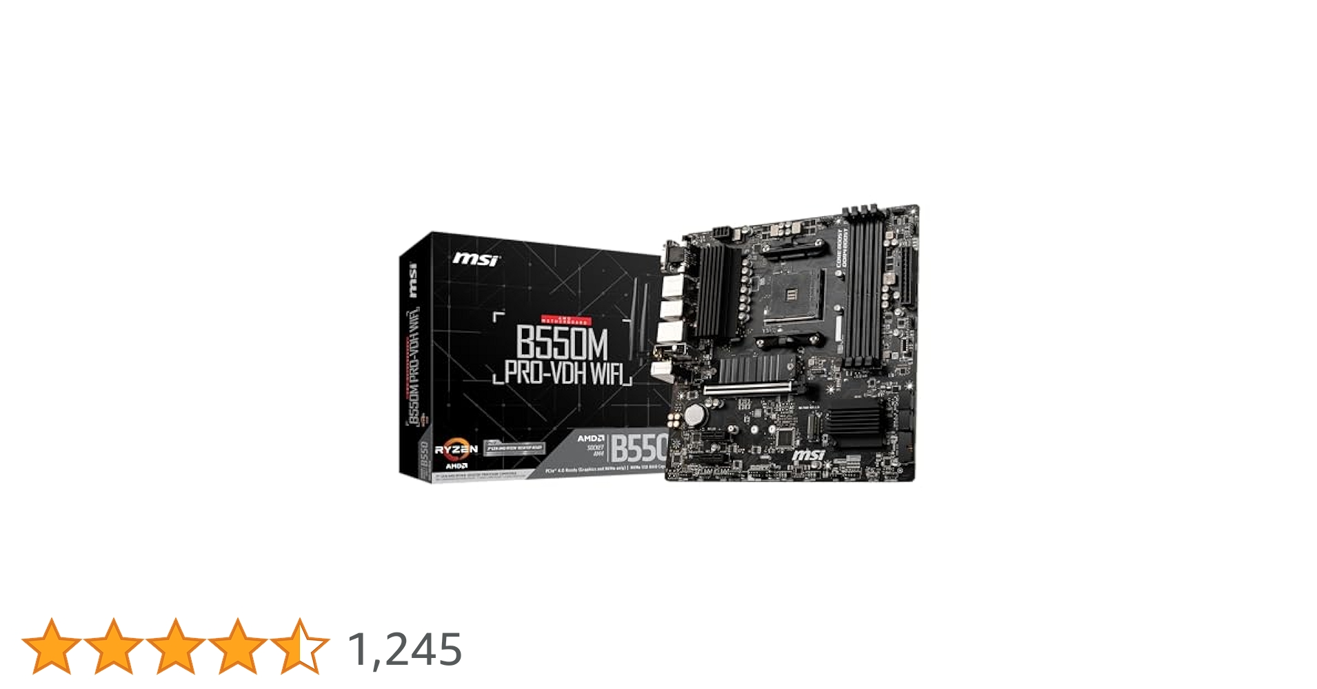 マザーボード MSI B550M PRO-VDH WIFI B550M PRO-VDH WIFI (CEC)