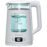 電気ケトル 電気ポート ガラス 1.7L 1200W