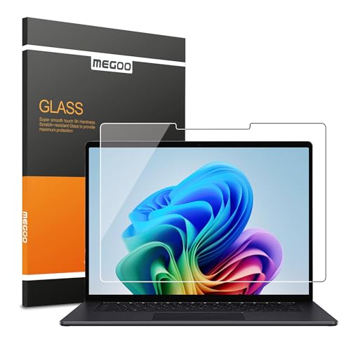 Megoo Screen Protector for Surface Laptop 8 13.8" - 9H Tempered Glass, ArmorShield Series - Also Fits Laptop 7 13.8"