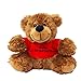 Bär mit roten Shirt Gute Besserung 16 cm Teddybär