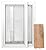 Endura Flap Pet Door Double Flap Wall Mount - Large Flap (10" x 18"), White
