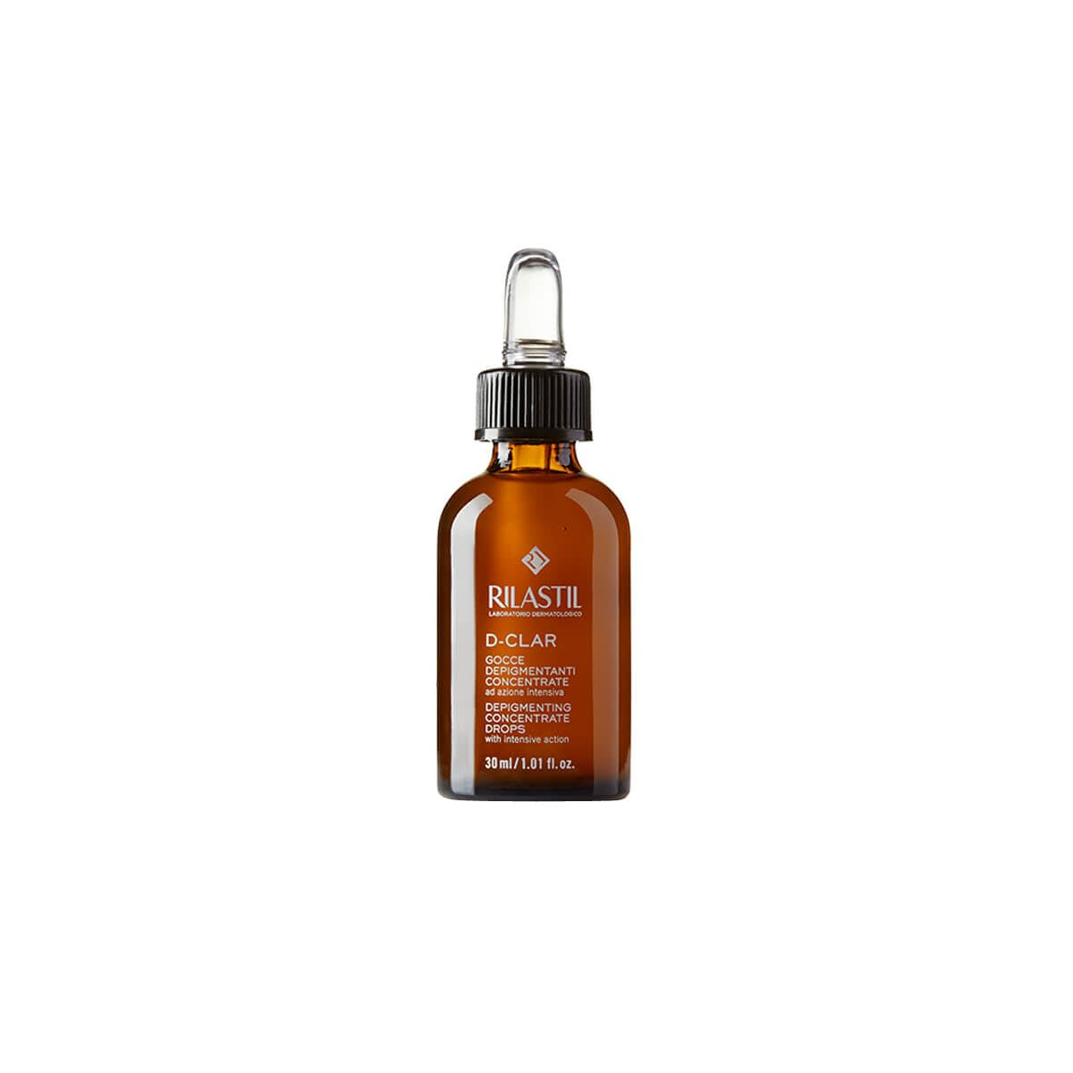 Rilastil D-Clar Concentrato Depigmentante in Gocce 30ml Trattamento Intensivo per Macchie Solari