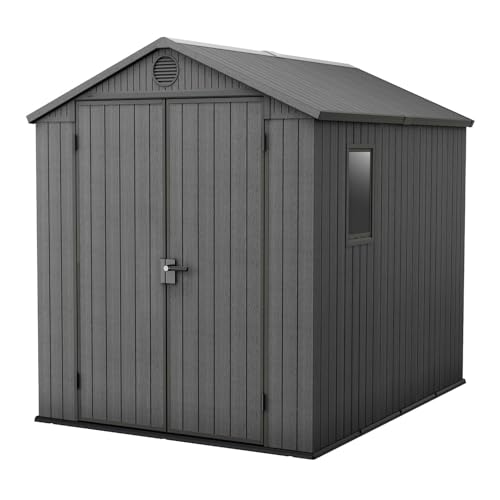 Keter Outdoor Storage Tool Shed, for House, Patio & Yard,