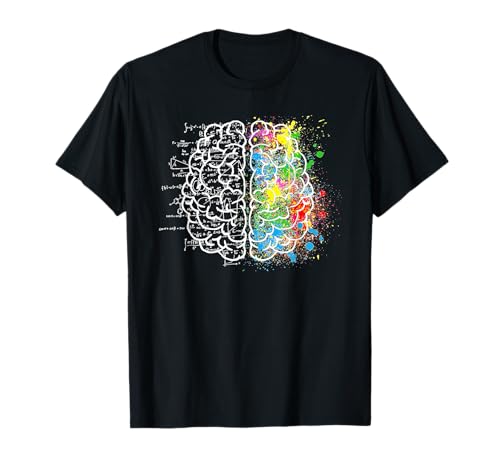 Creative Brain Art Science Math T-Shirt
