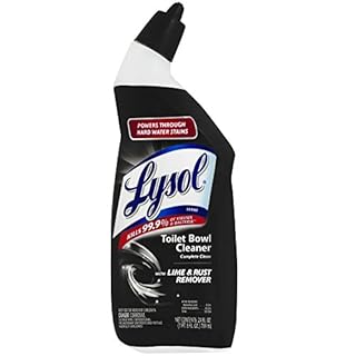 Lysol Lime and Rust Remover Toilet Bowl Cleaner, 24oz