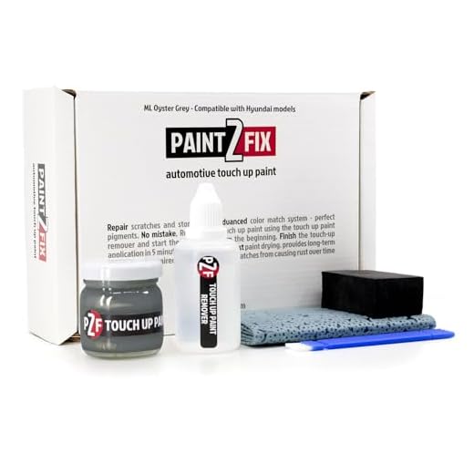 PAINT2FIX ML Oyster Grey - Pintura de Retoque | Compatible con Hyundai Reparación de Arañazos