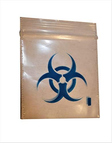 100X 40 x 40mm Heavy Duty Small Tiny Poly Plastic Sealy Grip Zip Lock Zipper Seal Gummy Bags Baggies BAGGYS (CPUK Exclusive) (Smiley FACE)