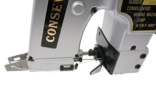 Consew C10Ns Heavy Duty Single Needle Chainstitch Portable Bag Closer/Closing Sewing Machine #TOP4