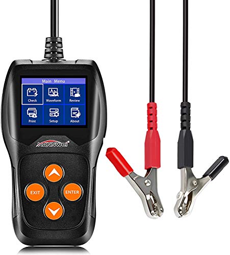 Scanner-Tools für die Diagnose von Autobatterien, 12-V-Autobatterietester 100 bis 2000CCA Diagnose für schnelles Anlassen