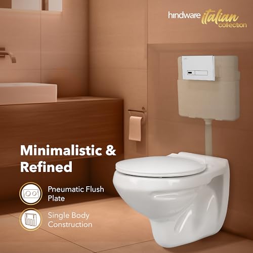 Image of Hindware Concealed Cistern for Bathroom | Made of PVC | Half Frame | Neo | Single Body Construction