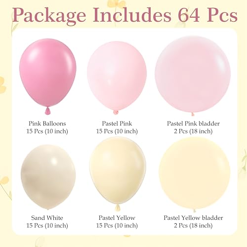 Image of Balloon Garland Kit, Party Decoration Set (Pink)