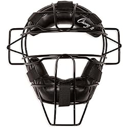 Champion Sports Umpire & Catcher’s Facemask – Adult & Youth Sizes - Pro Baseball Face Protection – Adjustable, Comfortable & Lightweight