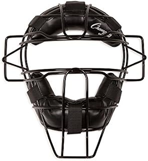 Champion Sports BM2A Extended Throat Guard Adult Catcher's Mask, Black