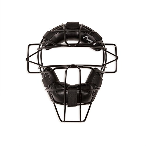 Champion Sports Pro Baseball Adult Mask - Umpires and Catchers - Extra Protection - Extended Guards - Adjustable Harness Baseball Mask - Adult Size,BLACK by Champion Sports - Used condition - US$28.31
