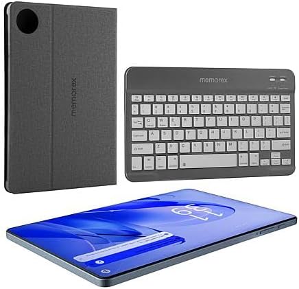 Memorex 10.1” Android 14 Tablet with Keyboard & Case | MTAB10(K) | 128GB Storage | 4GB RAM | FHD IPS Display | Metal Body | Bluetooth Keyboard Bundle (Black) Memorex 10.1” Android 14 Tablet with Keyboard & Case | MTAB10(K) | 128GB Storage | 4GB RAM | FHD IPS Display | Metal Body | Bluetooth Keyboard Bundle (Black)