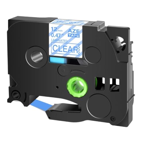 Ruban TZe-231 12mm bleu sur transparent pour Brother P-Touch PT-D210 H110