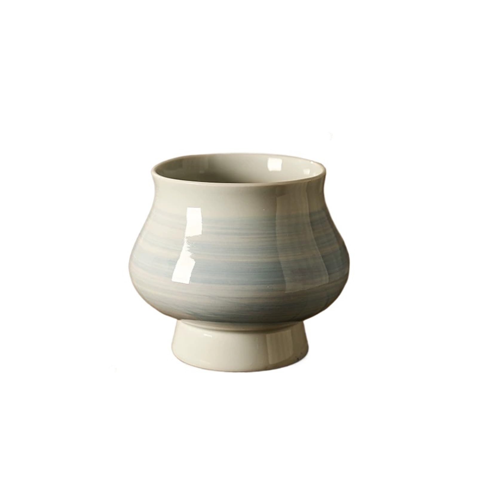 guiling-1986 Pots for Plants Ceramic Flower Pots: With Their Vintage-style Design, They Are Perfect For Displaying On Your Home Balcony Flower Pot