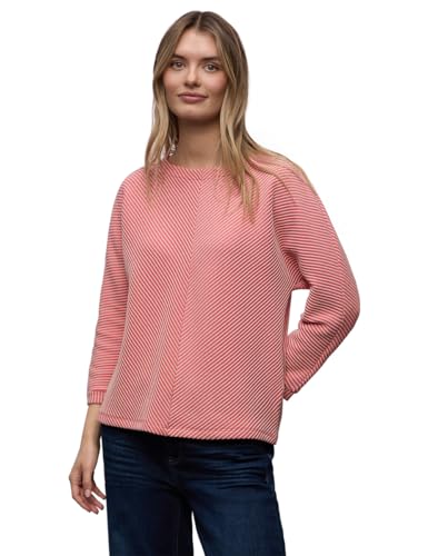 T-shirt texturé femme Street One bicolore à maille originale