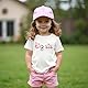 Big Sister Shirt Baby Ankündigung für Mädchen Tshirt mit Big Sis Stickerei Kleinkind Befördert Zu Große Schwester T-Shirt Sommer Kurzarm Shirts Süßes Bestickt Baumwolle Top(Weiß,18-24Monate)
