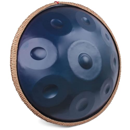 Tambor Steel Tongue 22 pulgadas D Minor azul 9 notas miniatura 1