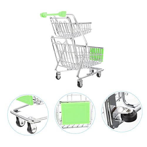 GAFOKI Mini Carrinho De Compras Carrinho Infantil Carrinho De Mão Cesta De Comida Carrinho De Mão Ca