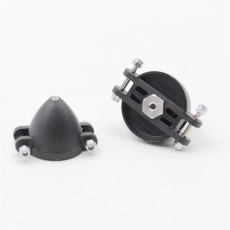SPARKHOBBY HY 2PC Folding Propeller Plastic Spinner D32 D38 D51mm Motor Shaft Diameter 3.0/3.17/4.0/5.0mm Cover for RC Plane Spare Parts (2PCS D51 4.0mm)