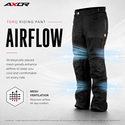 Image of Axor Torq Riding Pant Black -L