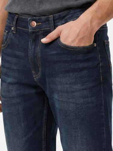 Image of Spykar Men's Chico Relaxed Fit Mid Rise Casual Jeans