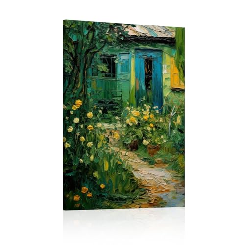 Peintures décoration d'intérieur de plantes pour masquer un mur vide