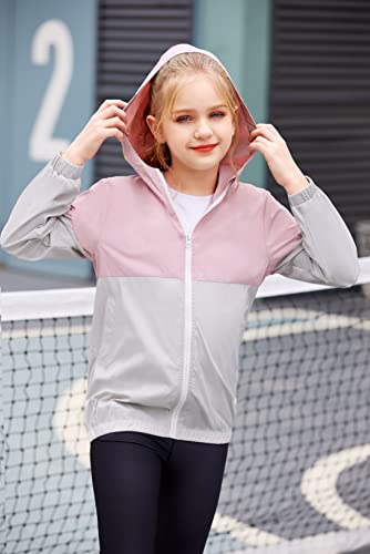 Arshiner Little Kid Waterproof Raincoat Outdoor Hooded Rain Jacket Windbreaker With Bag #TOP7