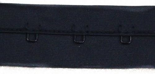 10yards Bra Extenders Black Ribbon Bra Clips Shaper Hook & Eye Tape Bra Clothes Accessories WB56