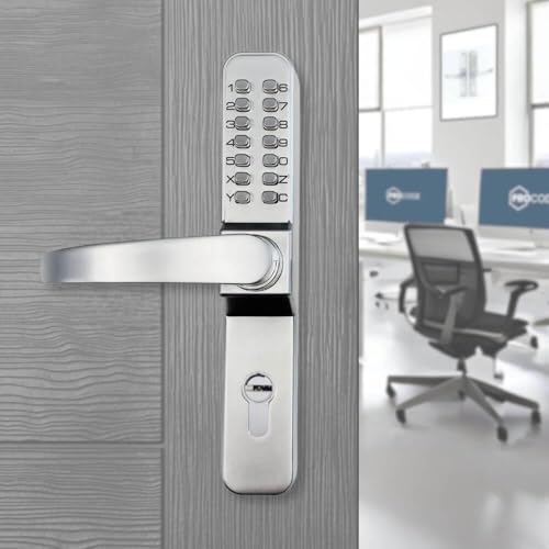 Serrure à code mécanique, Poignée à code pour porte, PROCODE BT07