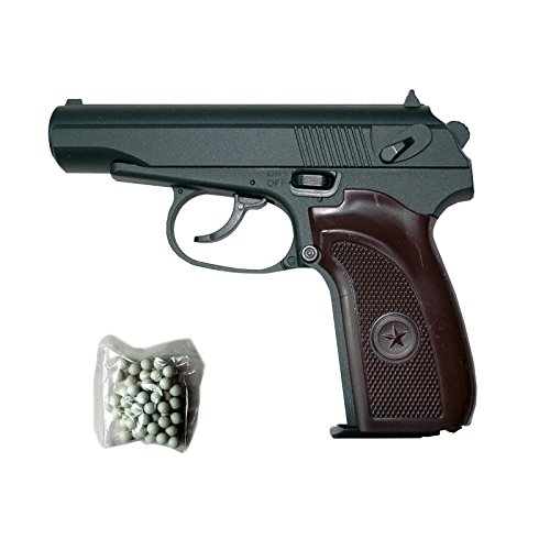 Preisvergleich Produktbild Rayline Spielzeugpistole G29 Metall, Inklusive Magazin und Munition, Metall-braun