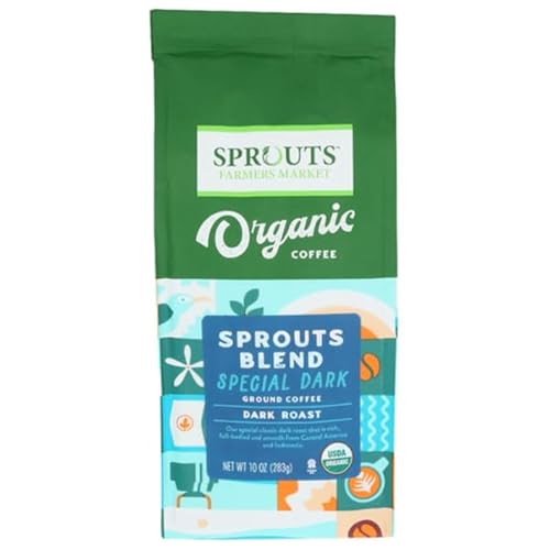 Sprouts Organic Dark Ground Coffee 10 oz