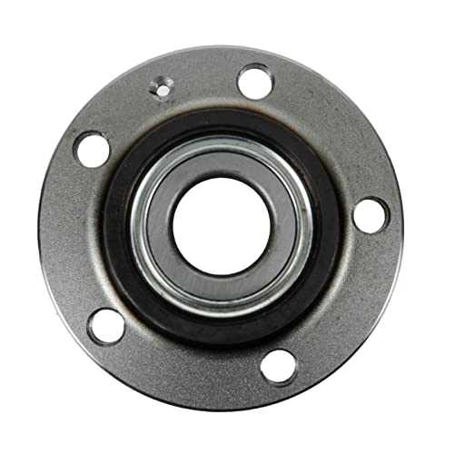 Image of TRQ Rear Left and Right Wheel Bearing and Hub Assembly Set 2 Piece Compatible with 15-18 Audi Q3 08-09 TT 15-19 Volkswagen Beetle 12-22 Passat 05-10 Jetta 09-16 Tiguan Front Wheel Drive 07-16 Eos