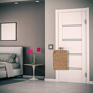 Trademark Innovations Hanging Wall Mounted Baskets - Set of 2 (Large) Trademark Innovations Hanging Wall Mounted Baskets Set of 2 Large