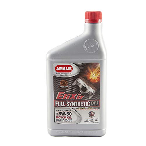 Aceite motor sintético Elixir 5W50 caja 12x1qt