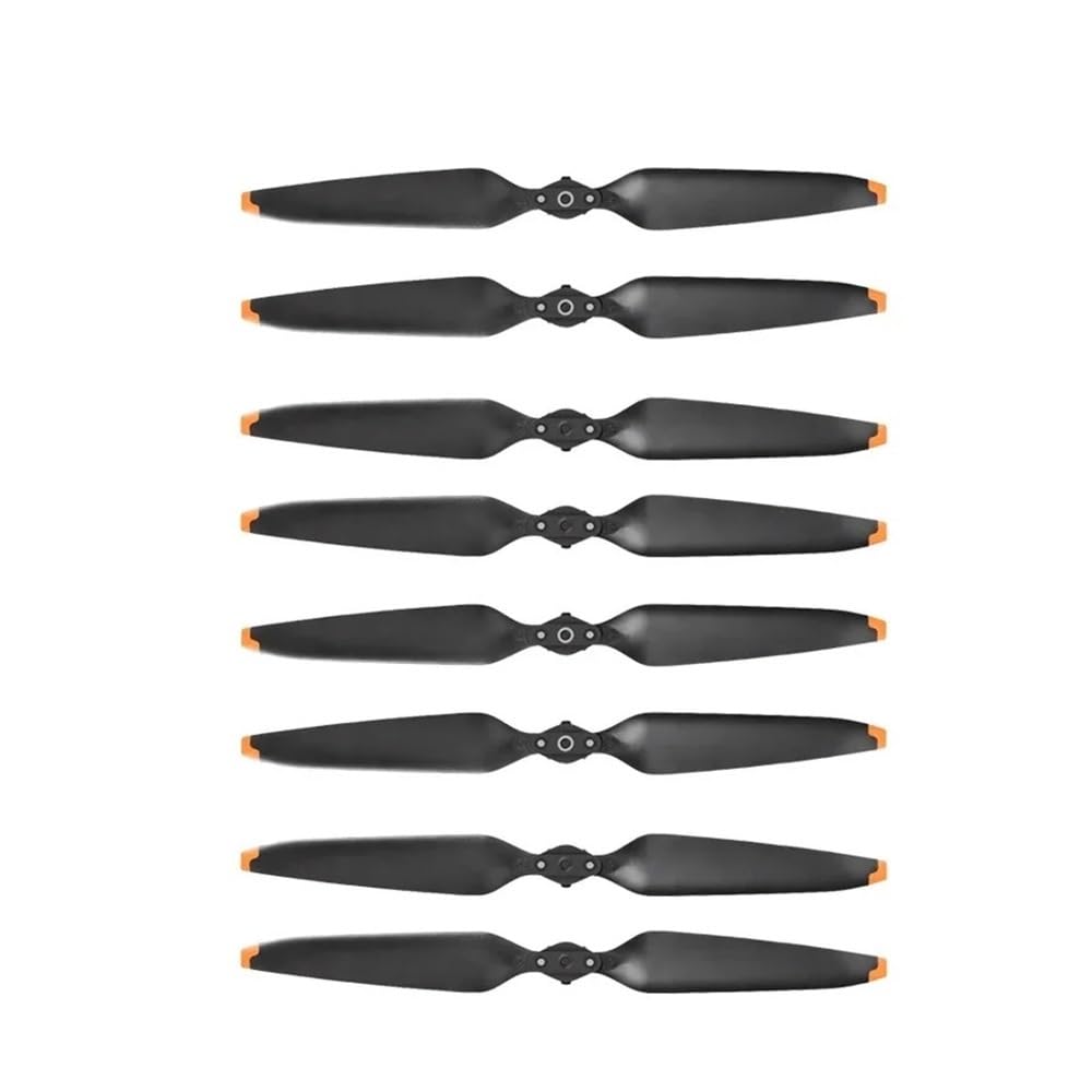 Compatible con 3 Pro/3/3 Classic, hélice de liberación rápida, Palas Plegables, Protector Ventilador, Accesorios for Drones, hélices 9453F(4 Pair Orange)