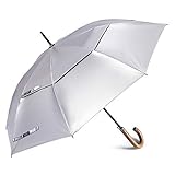 Multipurpose - This UPF 50+ Sun Protection Umbrella is suitable for various occasions such as daily commuting, walk the dog, watch sports matches and weddings etc. Strong business style, smart and elegant.