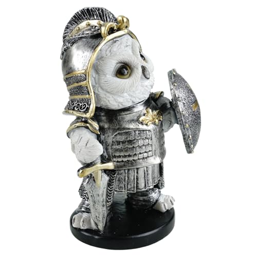 Chouette médiévale figurine 19 cm comme idée cadeau originale - 6