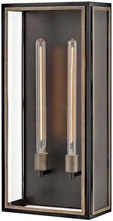 Hinkley Shaw Large Wall Sconce, Black