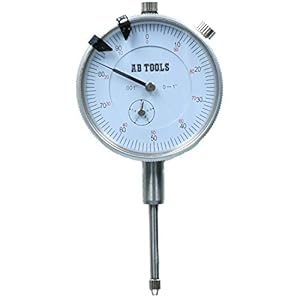 AB Tools Imperial Dial Test Indicator DTI Gauge/Klok Gauge meten Precisie 0-1 inch