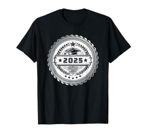 Classe del 2025 di laurea Vintage Senior 2025 Maglietta