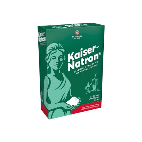 Kaiser Natron Pulver 1 x 250g | Reines Natriumhydrogencarbonat für Küche und Haushalt, Pulver, Glutenfrei, Vegan, Laktosefrei + Zama4Zingo Karte