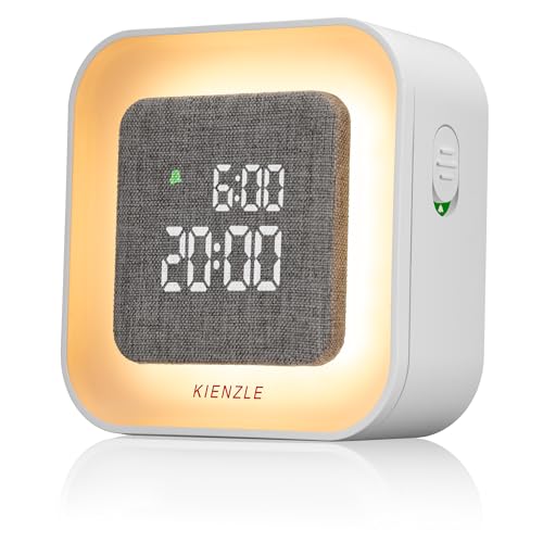 Kienzle Réveil Lumineux Carré avec Veilleuse et Fonction Répétition