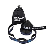 KKA Outdoor Camping Hammock Tree Straps – Camping Hammock Tree Straps Set (2 Piece Straps & 1 Storage Bag), Combined 20 ft Long, 40+2 Loops, 1000+ LBS Each Versatile Heavy Duty