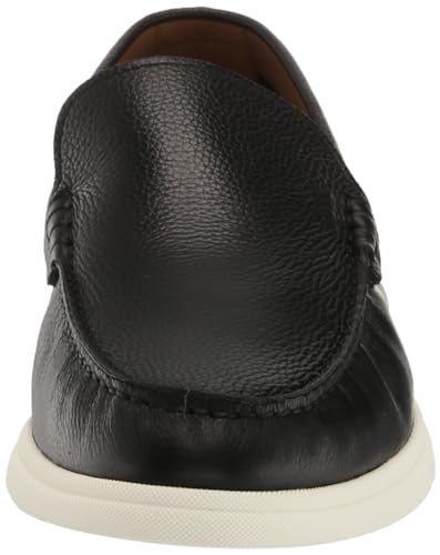 Image of BOSS Womens Leather Slip on Loafers with Pop Sole