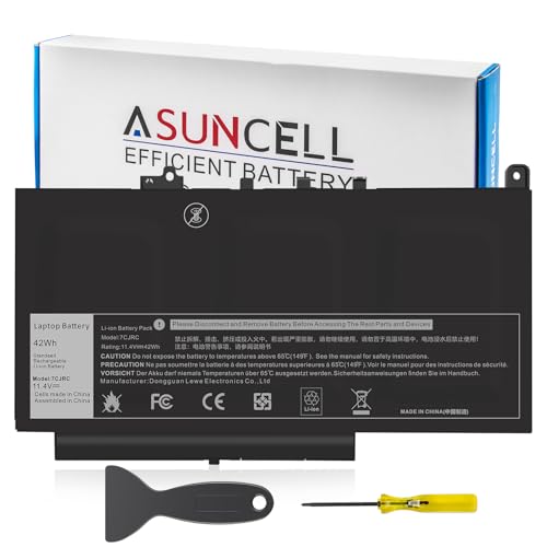 Image of ASUNCELL 7CJRC Laptop Battery for Dell Latitude 7470 7270 E7470 E7270 Battery 7CJRC KNM09 0KNM09 21X15 021X15 TX283 0TX283